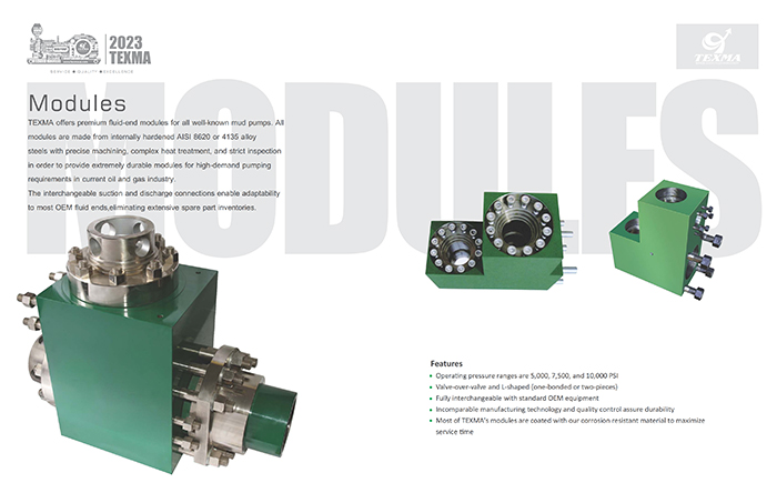 Modules, Discharge & Suction